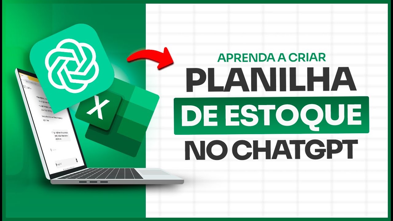 Planilha de Estoque com ChatGPT e Excel