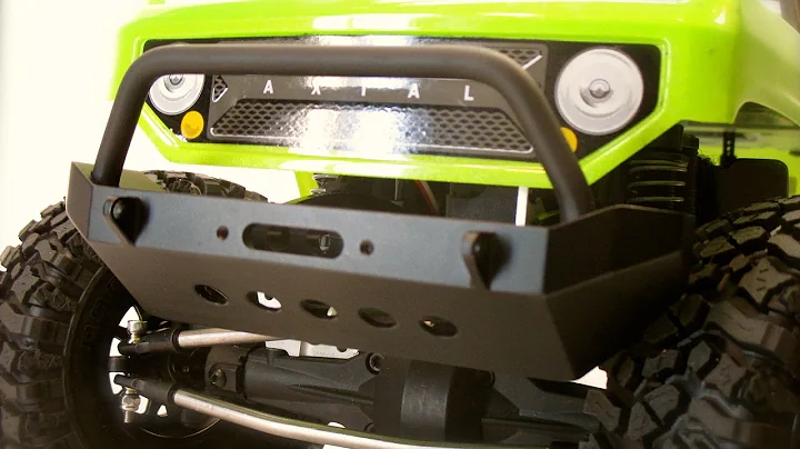 Axial SCX10 Deadbolt - SSD Front Bumper - $50 Budget Build - Week 8 Part 2