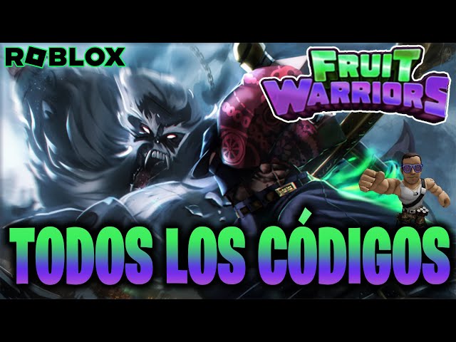Roblox - Fruit Warriors - Lista de códigos e como resgatá-los
