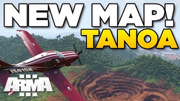 NEW MAP TANOA - First Look | Arma 3 Expansions 1080p  [HD]