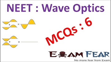 NEET Physics Wave Optics : Multiple Choice Previous Years Questions MCQs 6