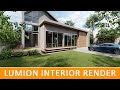Realistic Lumion exterior villa render (Lumion Render step by step tutorial)