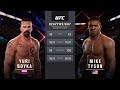 EA SPORTS UFC 2 Yuri Boyka v Iron Mike Tyson Championship Bout