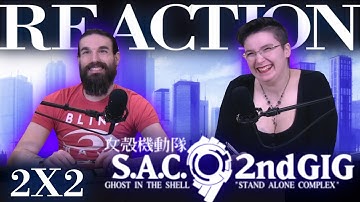 Ghost in the Shell: Stand Alone Complex 2x2 REACTION!! "Night Cruise"