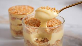 Why Didnt I Know This Recipe Earlier? The Quickest Tastiest Napoleon Cake In Glasses