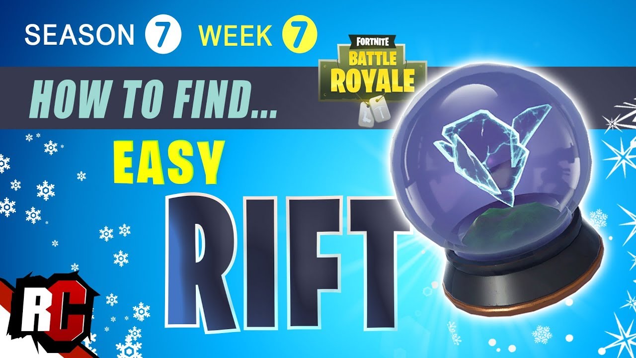 Fortnite WEEK 7 Fast way to complete Rifttogo challenge (Rift
