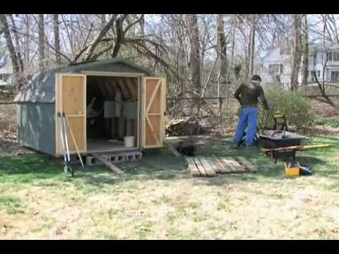 outdoor wood storage shed – ramp tips to avoid a fatal