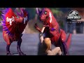 NEW! SUPERIOR Spiderman T-REX Vs Spiderman Dilophosaurus - Jurassic World Evolution Dinosaurs Mod 🌍