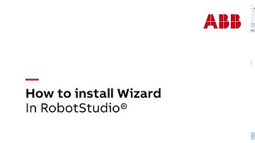 Installing Wizard in RobotStudio®