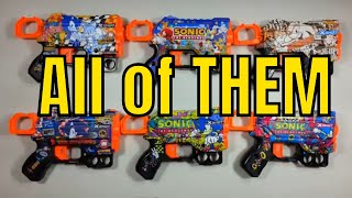 X-Shot SKINS Menace Sonic the Hedgehog Unboxing