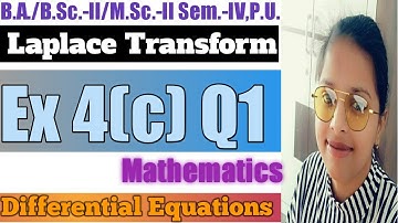 47. Laplace Transform | Multiplication Of t^n | Most Important Problem#1 | Complete Concept