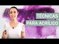 6 Técnicas principales para pintar con acrílicos