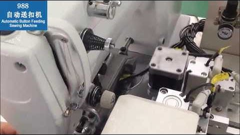 automatic button feeder feeding sewing machine YH-988