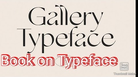 Top books on typefaces. How to make typeface design
