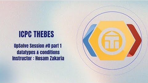 Level Zero | UpSolve #1 Data types & conditions part 1