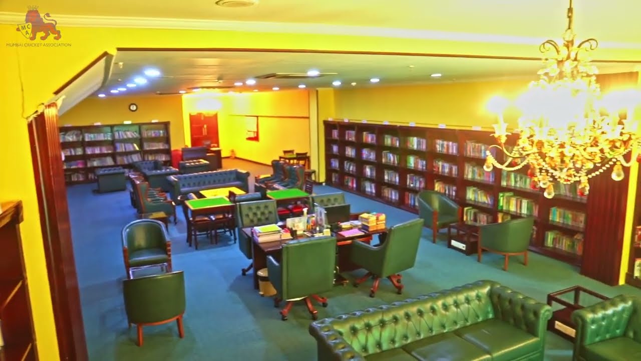 MCA Mumbai Cricket Association Club BKC - Library - YouTube