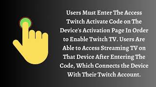 How to Use Twitch TV Activate Code in your Twitch TV Account in 3 Easy Steps