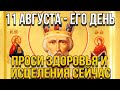 ВСЕГО 30 СЕКУНД! ПРОСИТЕ У НЕГО ЗДОРОВЬЯ И ИСЦЕЛЕНИЯ СЕЙЧАС! 11 АВГУСТА  - День Николая Чудотворца