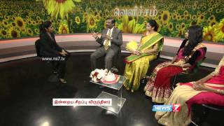 Christian evangelist Paul Dhinakaran & his family in News7 Tamil studio-1/2