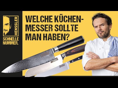 Video: Kochmesser: Welches soll man wählen? Professionelle Kochmesser: Bewertungen und Empfehlungen