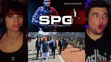 OUR REACTION TO INDIAN SPG -2.0 | Special Protection Group | SPG Commandos In Action