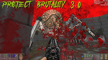 Project Brutality 3.0 - Demonfear | MAP25: Metal Hell | 4K/60