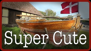 Surveying a tiny Colin Archer pilot boat in Denmark