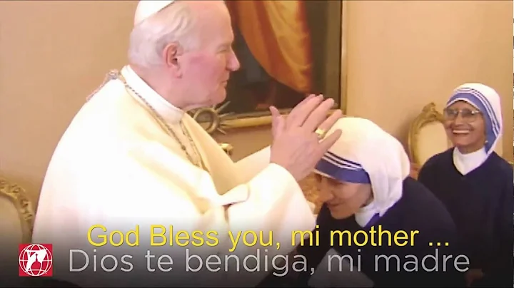 John Paul II & Mother Teresa of Calcutta: Beautifu...