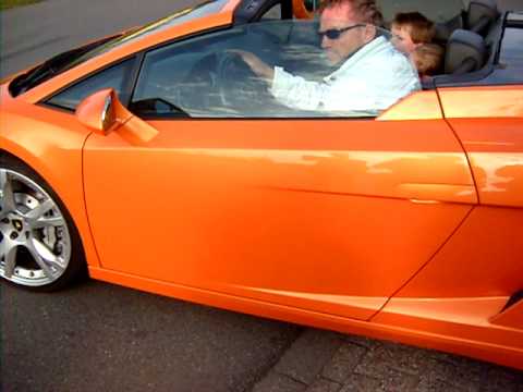 Lamborghini Gallardo Spyder + Gallardo SE (Nice Acceleration Sounds!)