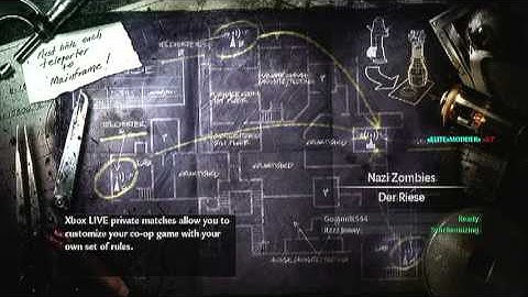 COD WAW online zombie mod menu