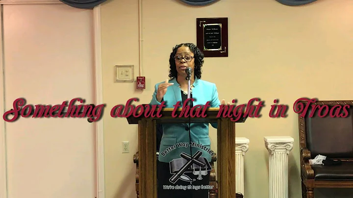 Minister Terri Hicks- Something About That Night I...