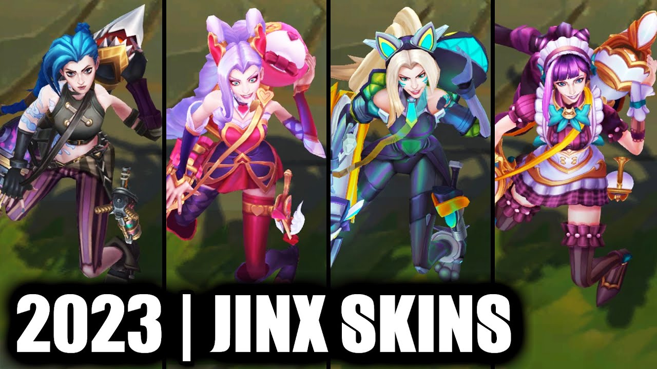 ALL JINX SKINS SPOTLIGHT 2023