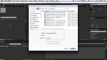 Adobe After Effects Workspace and Project Management