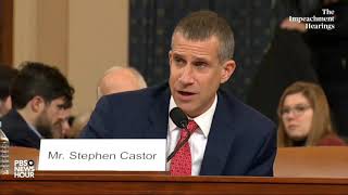 Castor Dems Baloney Impeachment Is Not About Facts But Politics