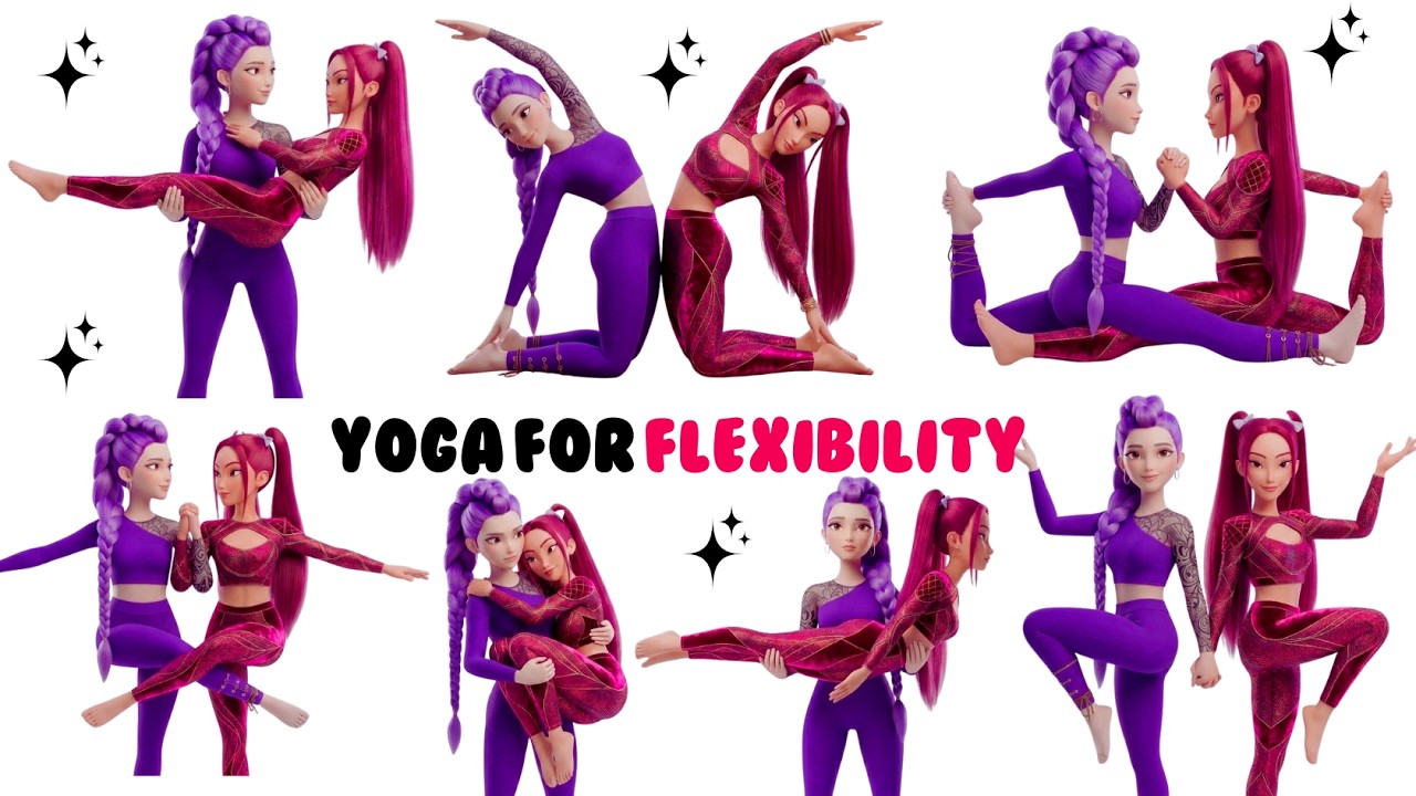 Fun Partner Yoga for Kids | Easy Poses to Try with Friends - YouTube