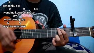 Kunci gitar aku tenang - wp pro chanel versi Happy asmara