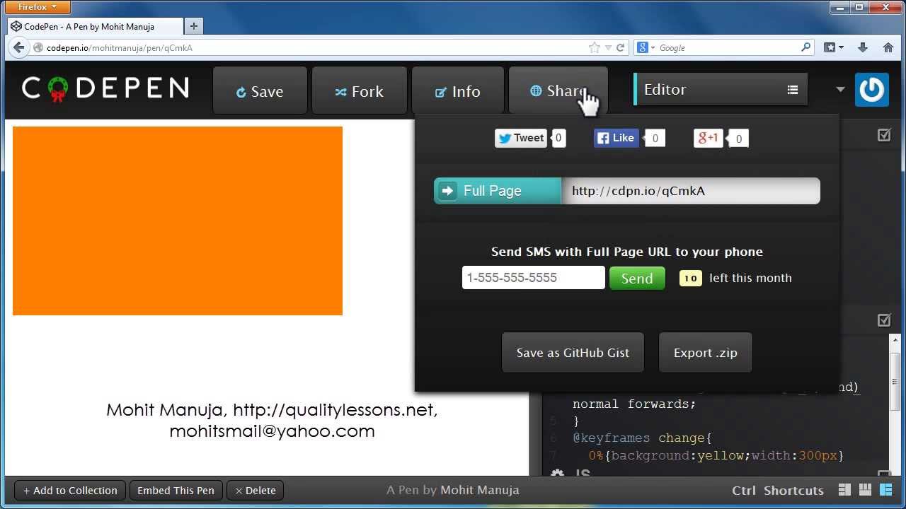 Understanding The CSS3 Animation Property in depth : Part 2