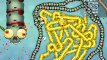 Snake. Io 🐍 Zombie 🐍 Trapped Top 01 Snake In The Map! Epic Snake. Io Gameplay