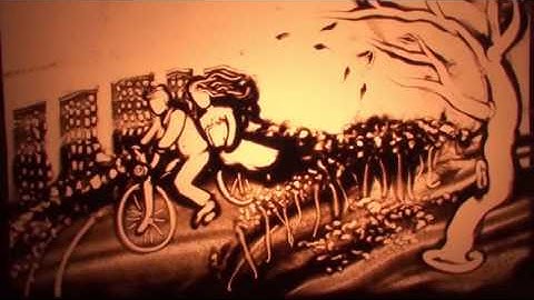 Nghệ thuật tranh cát Đám cưới