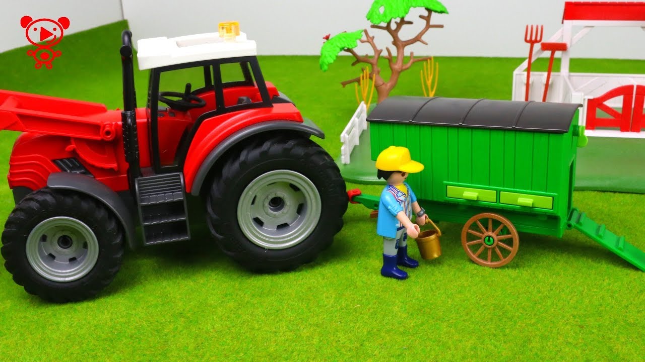 toy tractor videos for kids