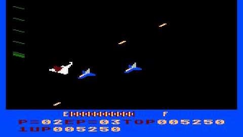 Zaxxon, Atari 800 Style!