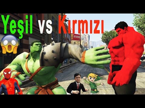 Şimşek Mcqueen Ve Örümcek Adam, Kırmızı Hulk İnanılmaz Savaş, Afacan Ve Akıllı Çaresiz