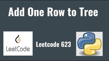 Leetcode 623: Add One Row to Tree