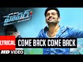 Hyper Songs | Come Back Video Song With Lyrical | Ram Pothineni, Raashi Khanna | Ghibran