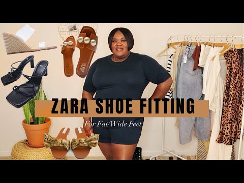 Zara Spring Summer 2021 Sandal Try On Zara Fat Wide Feet Shoe Fitting