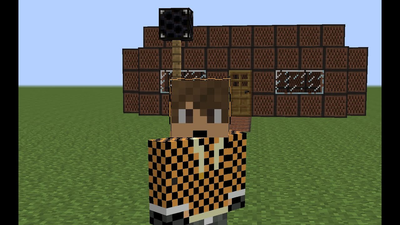 Minecraft Tornado Vs Note Block House - YouTube