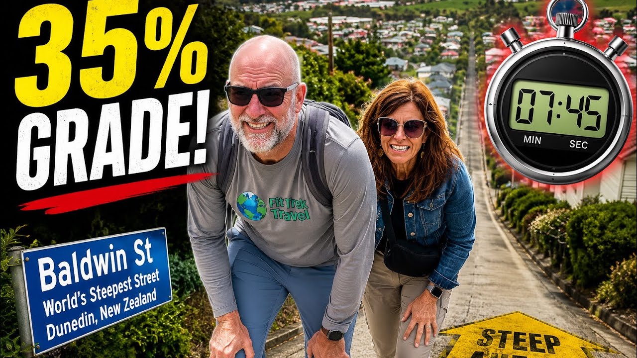 We Almost Missed the Ship for the World's Steepest Street!