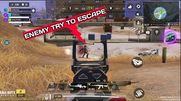 Enemy Try To Escape | COD Mobile Battle Royale gameplay