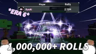 What The LUCKIEST 1,000,000+ Rolls Got Me in SOL'S RNG ERA 6