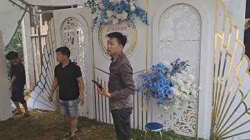 mua khung rạp đám cưới hiện nay combo trọn gói A. đến Z luôn ạ